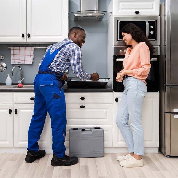 can you provide an estimate for cooktop repair before beginning any work in Sherburn